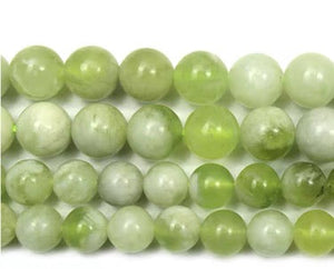 Milk Cape Jade Round Beads 10mm