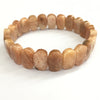 Sunstone Faceted Oval 8X14mm Bracelet