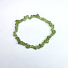Peridot Chips 5X8mm Bracelet
