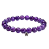 Amethyst Bracelet 8mm