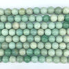 Amazonite Big Hole Round Beads 10mm