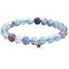 Rainbow Fluorite Bracelet 8mm