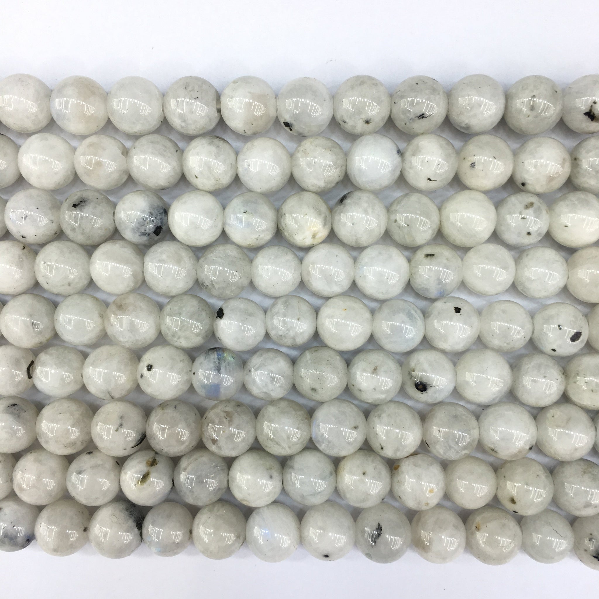 Ceylon Moonstone faceted oval 8 inch 14 Beads – The Bead Traders
