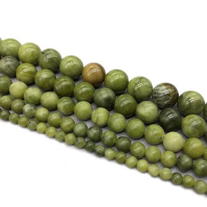 Chinese Jade Round Beads 12mm
