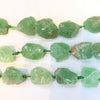 Green Fluorite Raw Material Nugget 20*25-25*35mm