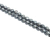 Fresh Water Pearl Silver Gray Offround 11-12Mm