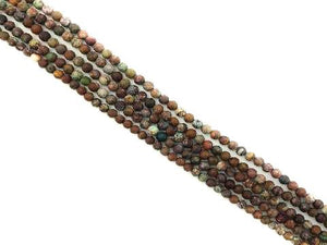 Matte African Green Opal Round Beads 8Mm