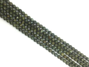 Green Bre Jasper Round Beads 8Mm