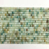 Black Cloudy Amazonite Heishi 3X6mm