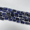 Sodalite Irregular Tube 7X12-8X14mm