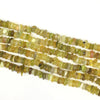 Yellow Opal Irregular Thin Slice Shape 10-14mm