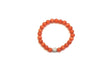 Artificial Opal Orangered Metal Guajian Bracelet 8Mm