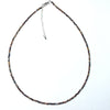 Pietersite Super Precision Cut Rounds 2mm Necklace