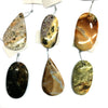 Ocean Jasper G1 Freeform Pendant 20X30-30X40mm