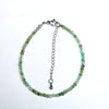 Chrysoprase Super Precision Cut Roundel 2X3mm bracelet