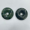 Moss Agate Donut 50mm