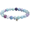 Rainbow Fluorite Bracelet 8mm