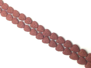 Lava Stone Red Heart 20Mm