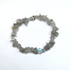 Labradorite Chips 5X8mm Bracelet