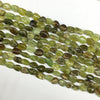 Green Garnet nugget 6X8mm