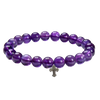 Amethyst Bracelet 8mm