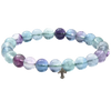 Rainbow Fluorite Bracelet 8mm