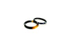 Black Sardonyx Ring Faceted 2.5Mm