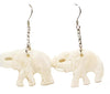 Mother of pearl Elephant Earrings