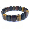 Multi Tigereye Oval 10X14mm Bracelet