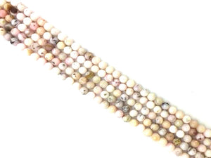 Pink Opal Faceted Rounds 16Mm