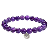 Amethyst Bracelet 8mm