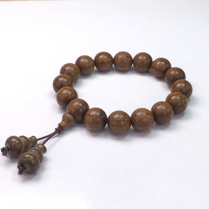 Abelia Biflora Turcz Round Beads Bracelet 15mm