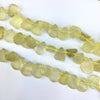 Lemon Quartz rough pear shape 13X18mm