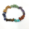 Chakra Mix Chips 5X8mm Bracelet