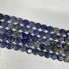 Sodalite Puff Coin 14mm