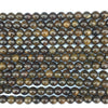 Bronzite Big Hole Round Beads 8mm