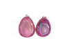 Color Agate Rose Pendant 40X50-45X60Mm