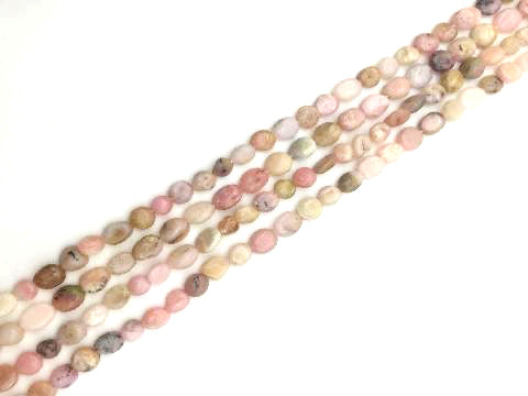 Natural Pink Opal Beads, Pink Opal Gemstone Beads, Pink Opal Faceted Beads,  2-2.5mm Peruvian Pink Opal, Pink Beads for Jewelry Making 12.5 