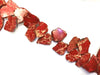 Impression Jasper Red Free Form 15X25-25X45Mm