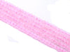 Rose Quartz Super Precision Cut Faceted Roundel 2X3Mm
