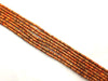 Impression Jasper Orange Heishi 3X8Mm
