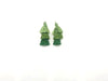 Tassel Three Green Double 50X6Mm