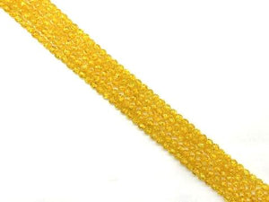 Synthetic Amber Yellow Round Beads 10Mm