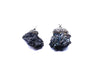Coated Black Tourmaline Pendant 25X33-30X42Mm