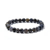 Iolite Round Beads Bracelet 8mm