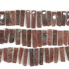 Strawberry Quartz Graduated Stick 25-40mm