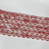 Cherry Quartz Puff Coin 14mm