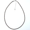 Bronzite Super Precision Cut Rounds 2mm Necklace