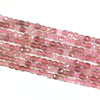 Strawberry Quartz Super Precision Cut Cube 4x4mm