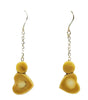 natural bamboo coral Fashion  Dangling Earrings